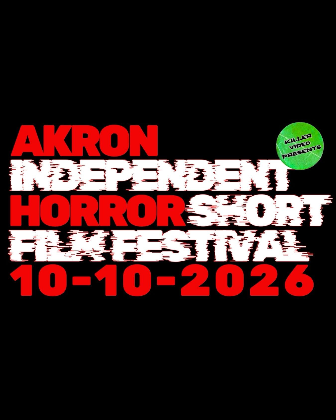 Save the date! The Akron Independent Horror Short Film Festival is back on October 10th, 2026 at the Historic Akron Civic Theater. Focusing on horror short films made in Ohio and/or by Ohioans. Event details will be updated soon but one thing is for 