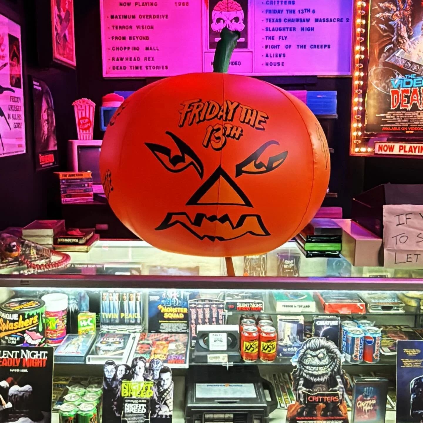 Jason was my son, and today is his birthday.
📼🖤Check out this awesome rental store promo released in 1988 to promote Friday The 13Th. It&rsquo;s a chonky boy. 🖤📼