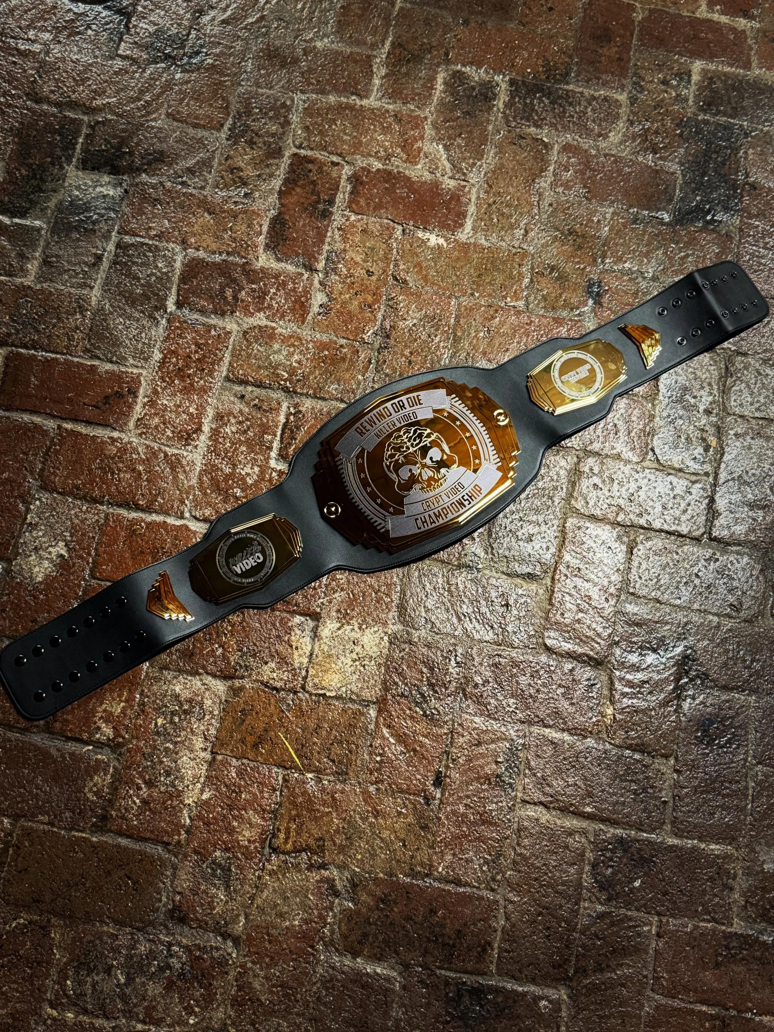 Killer Video has 6 pounds of gold on the line Saturday, and this is only ONE of THREE belts up for grabs at Rewind or Die! CZW is bringing the heat with A Prelude to Violence including the Ultraviolent Championship and the Crypt Video Championship. C