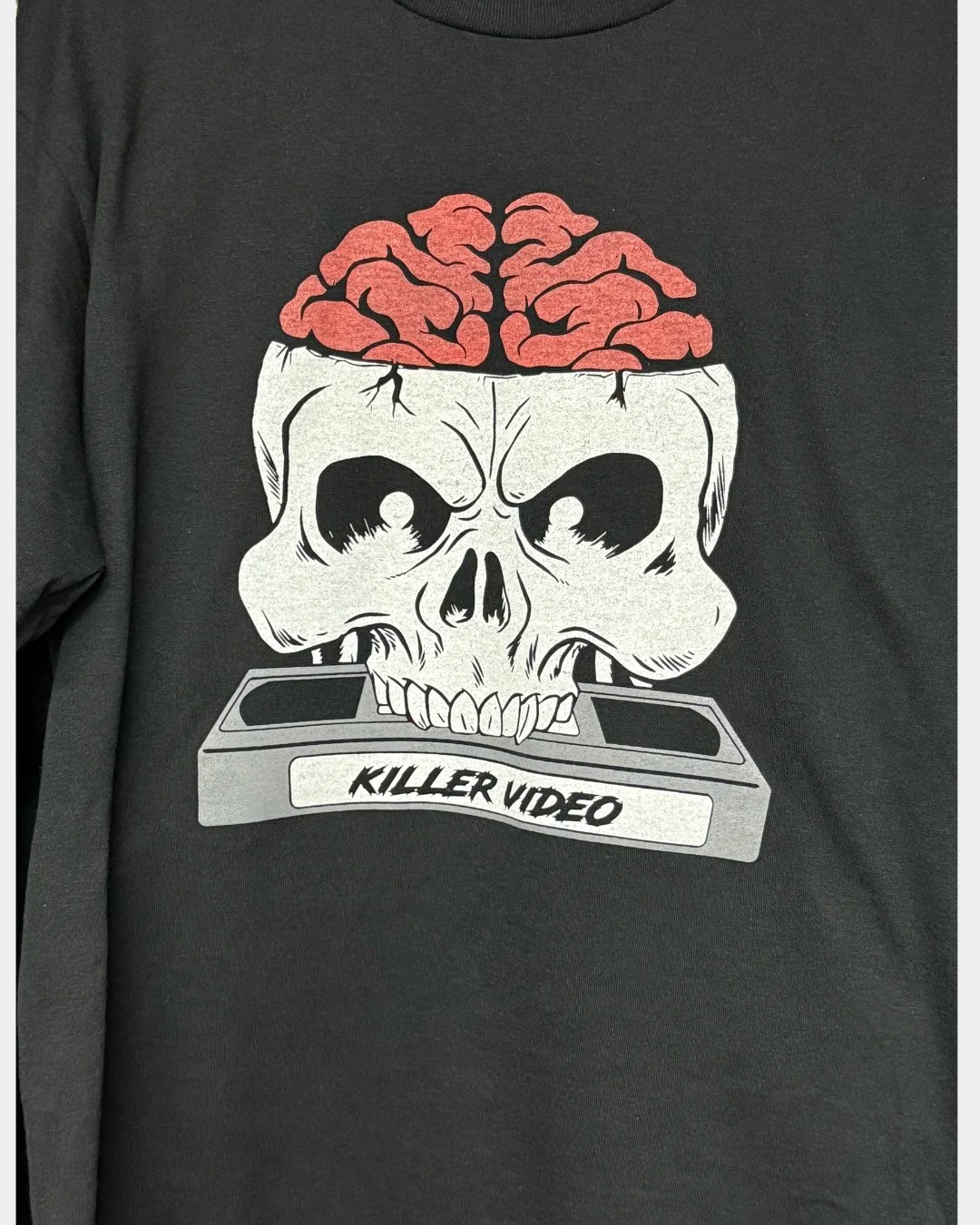 Killer Video Skull Brain T-Shirt