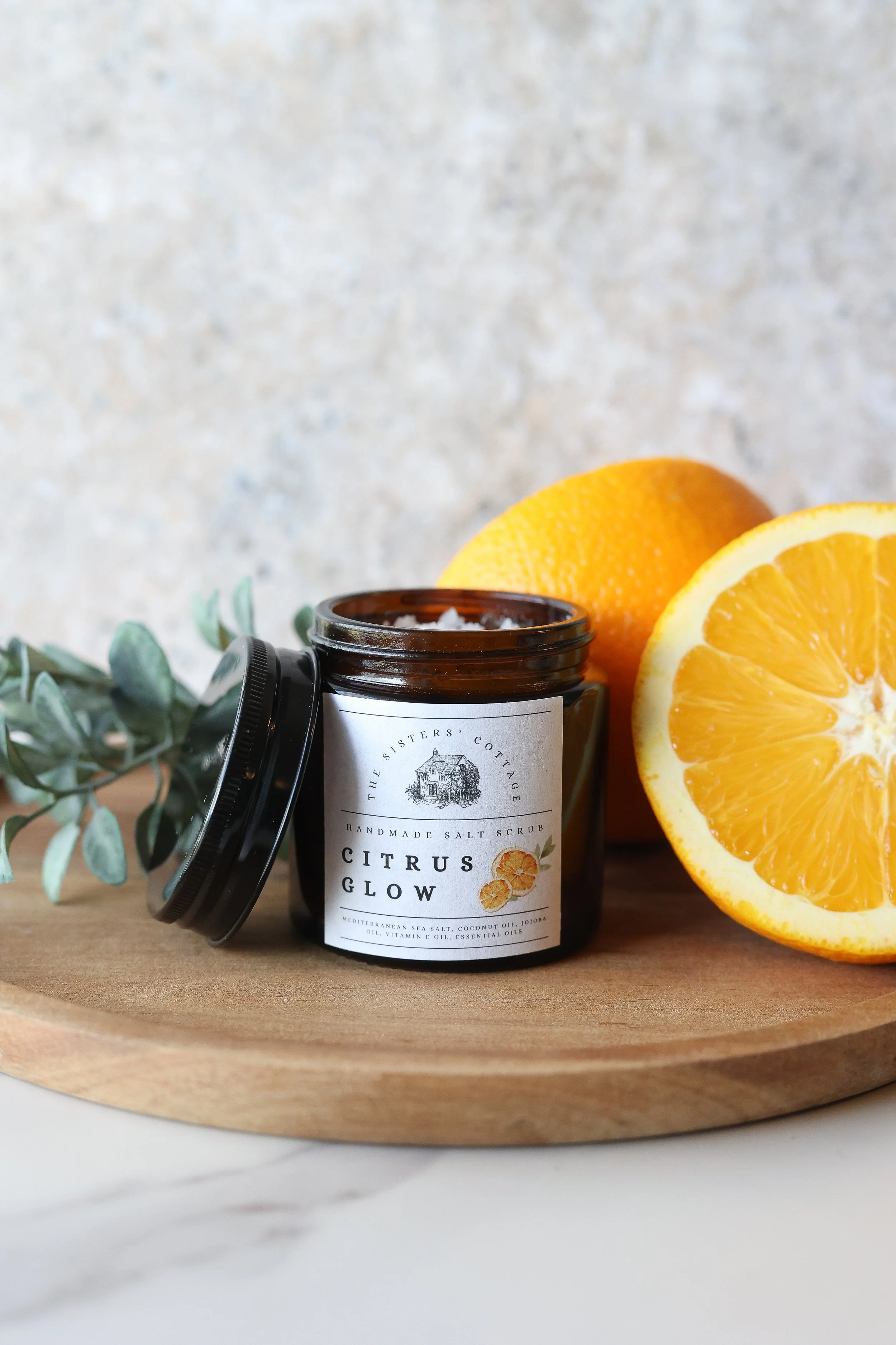 Citrus Glow Salt Scrub