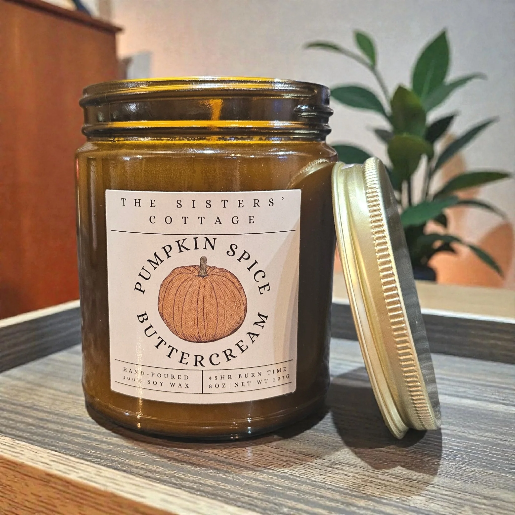 Pumpkin Spice Buttercream Scented Candle