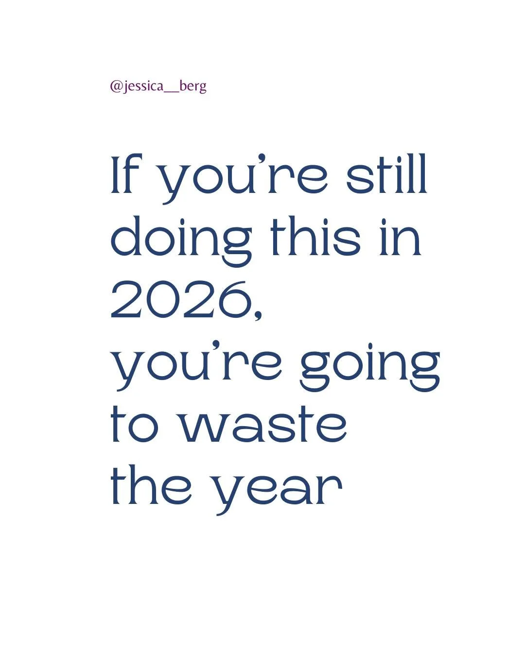 Respectfully: the industry doesn&rsquo;t care how hard you tried.
It cares if you&rsquo;re clear.

If you&rsquo;re still guessing in 2026, you&rsquo;re going to lose the year to busywork.
So I&rsquo;m doing something rare. I'm opening a private quest