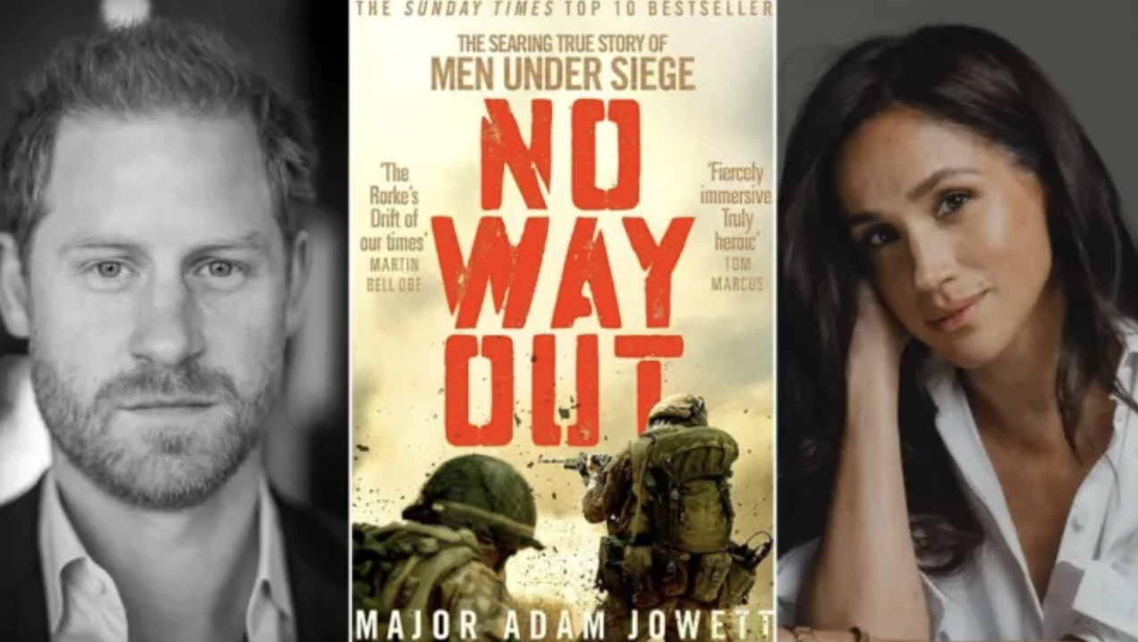 Prince Harry &amp; Meghan Markle’s Archewell Developing Movie Based On ‘No Way Out’ War Memoir For Netflix With Matt Charman