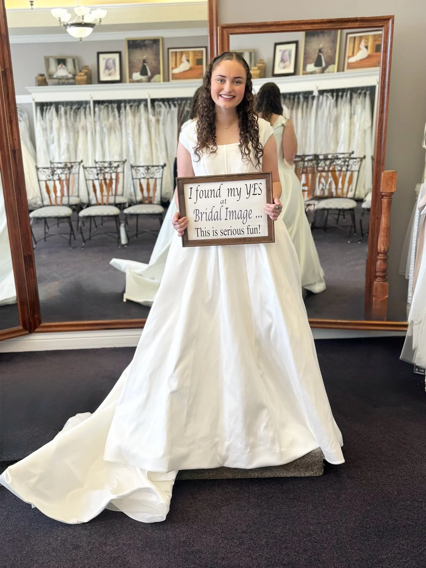 Shouting congrats to bride Avery who found her dream dress at Bridal Image. Thank you for trusting us to be part of your big day! 💓✨

Ready to find the dress? Reserve your dressing room through the link in our bio or at www.bridalimage.com ✨🤍