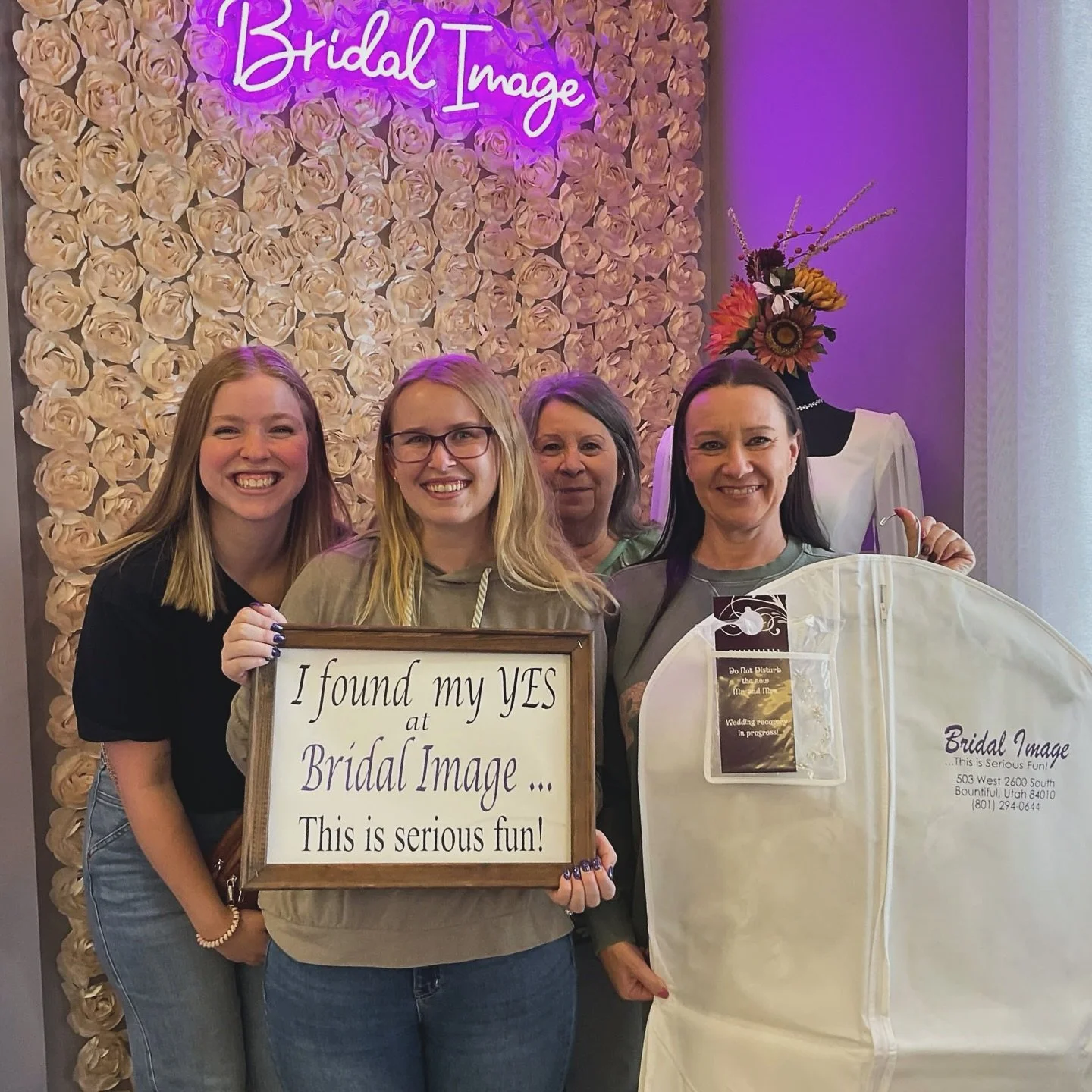 We are having TOO MUCH FUN and brides are saving TOO MUCH MONEY&hellip; said no one ever 😏👏🏻💸

Brides Kaysi and Mikayla said &ldquo;Yes!&rdquo; to their dream designer dresses at Bridal Image during our 
C L E A R A N C E  S A L E, which is happe
