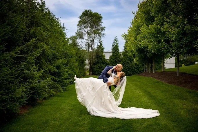 We love a long train moment ✨🤍 Congratulations to Bridal Image bride, Stacey&mdash; we are wishing you both a lifetime of love and happiness!! 💓

Send us your bridal galleries so we can swoon over you too! 🥰💓 

Ready to be a Bridal Image bride? R