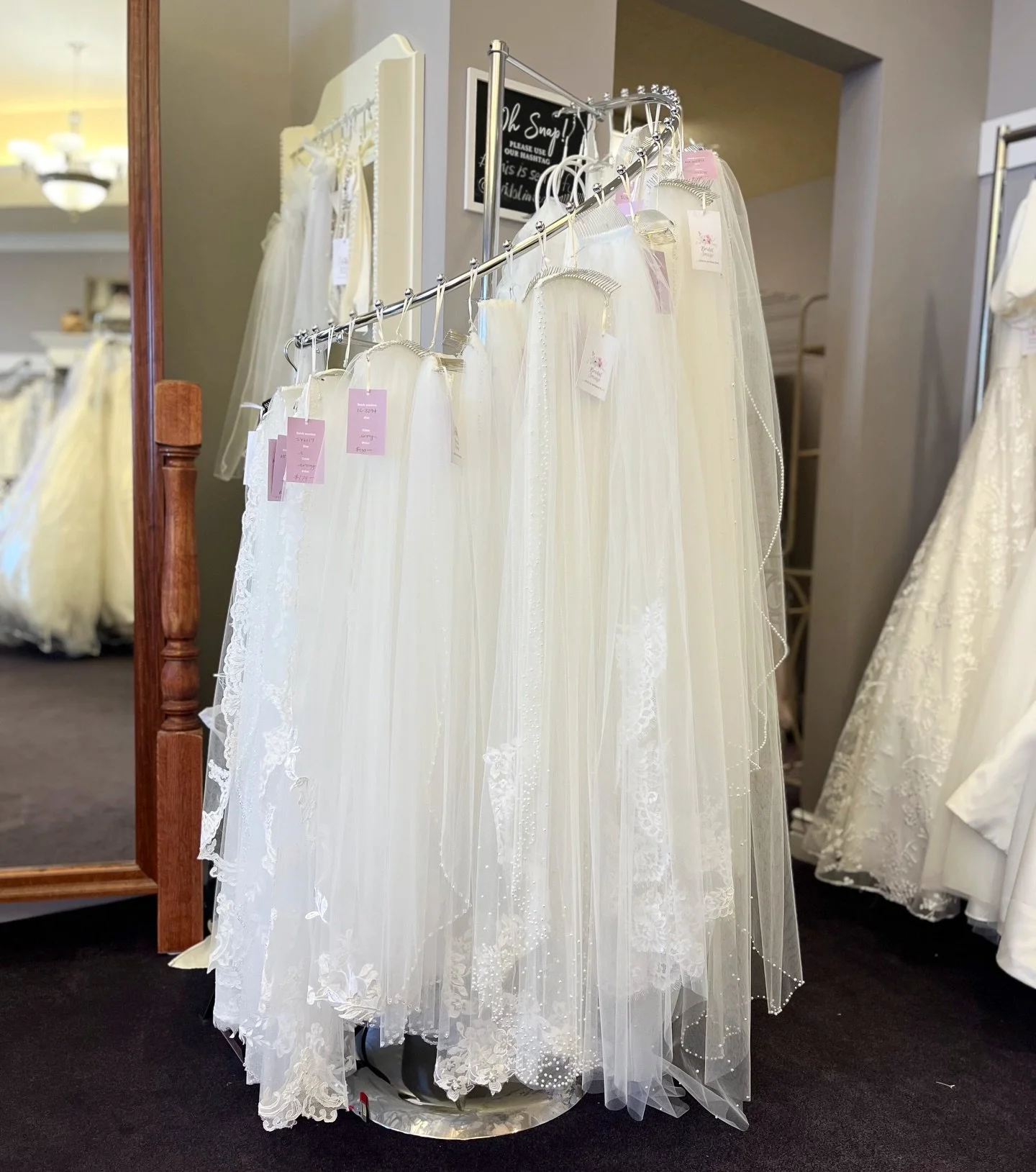 30 years of Bridal Image 🤍

To celebrate our upcoming 30th anniversary, we&rsquo;re offering $30 off all veil purchases through the end of March.

The perfect veil is the finishing touch to your bridal look, and this is the perfect time to find your