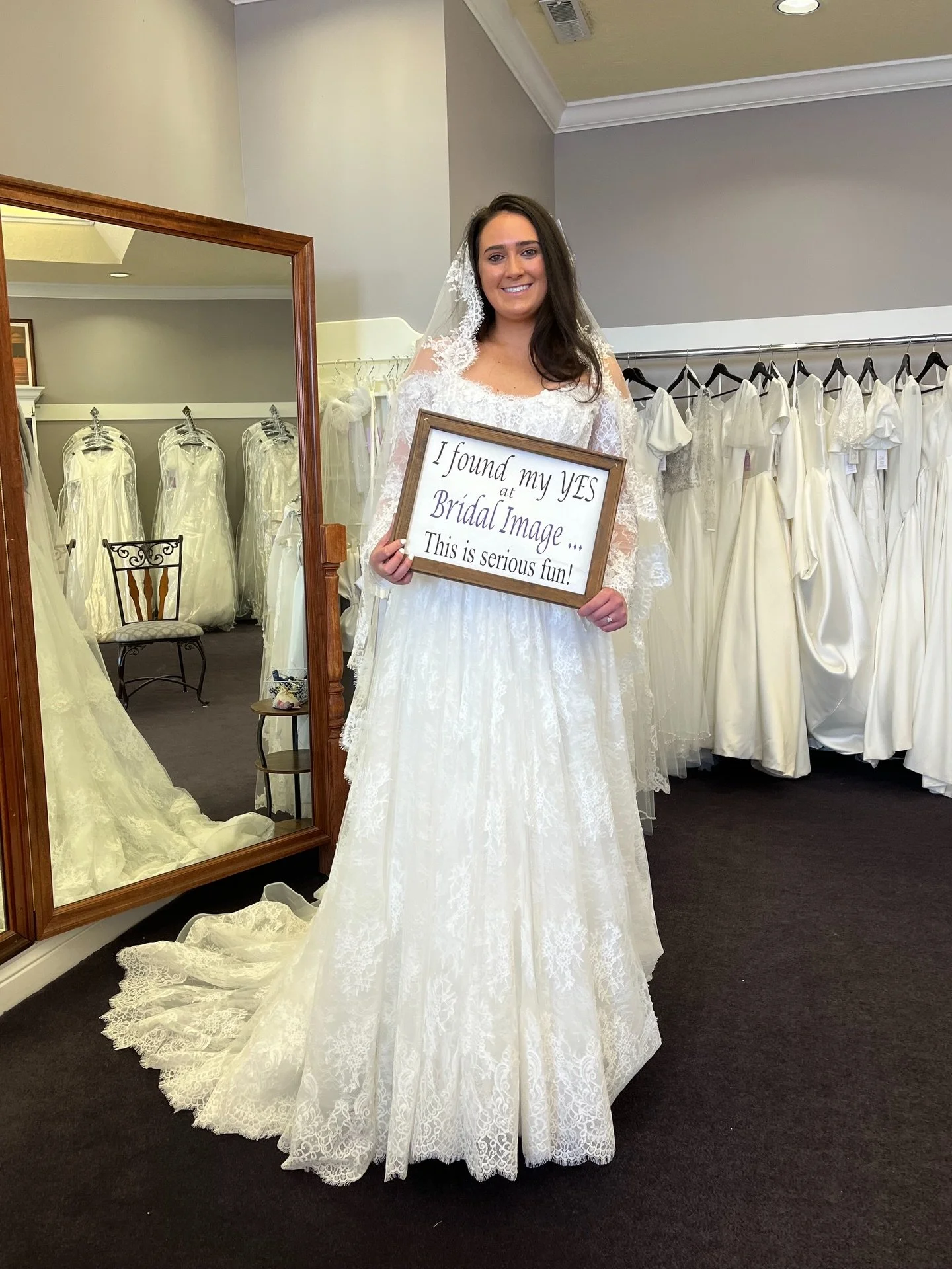 Another day, another happy bride! 🫶🏻🤍 

Ready to find your dream dress? Book your appointment at www.bridalimage.com ✨