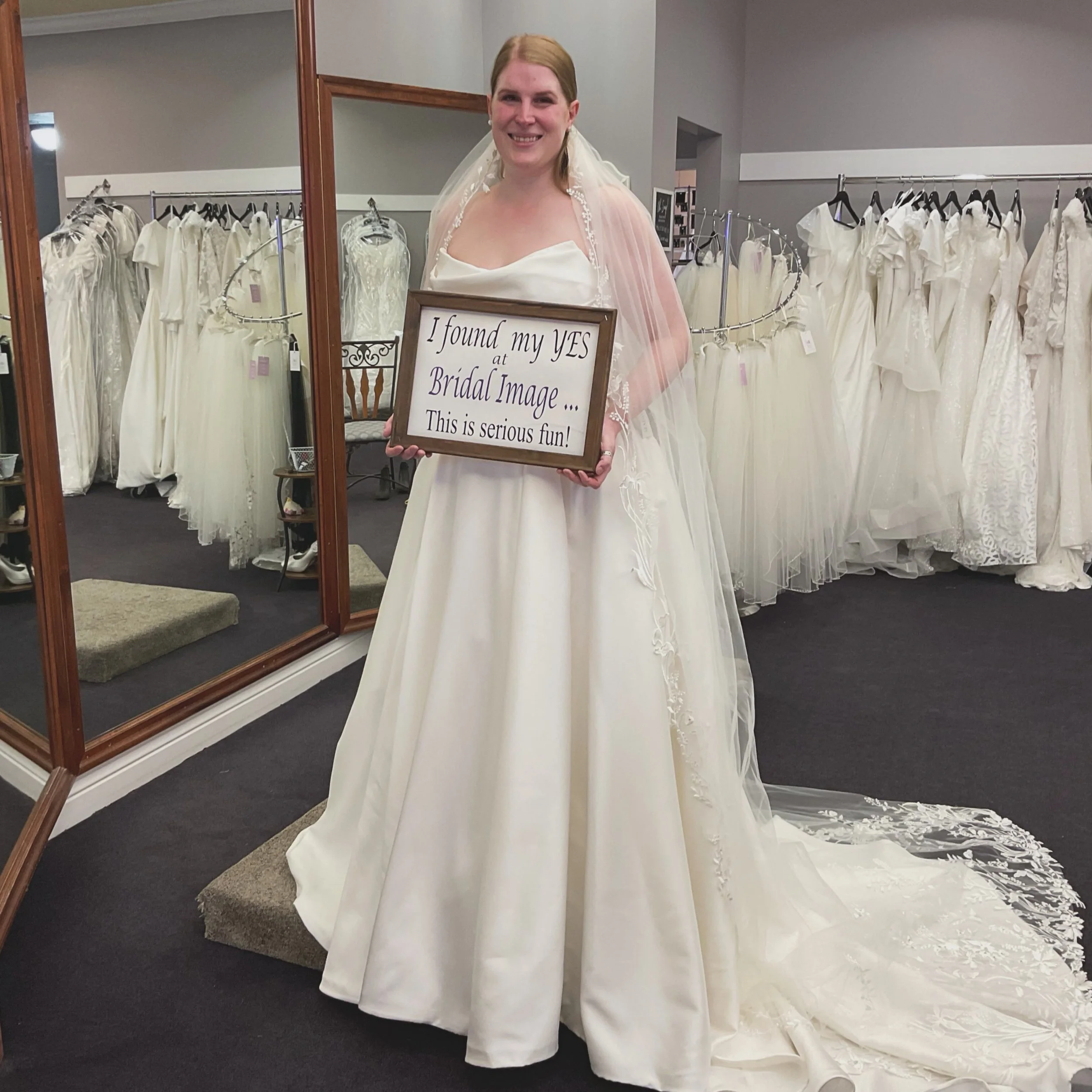 Congratulations to another beautiful bride! 🤩
She found her dream dress ✨💓 Thank you for choosing Bridal Image 🥹🥰