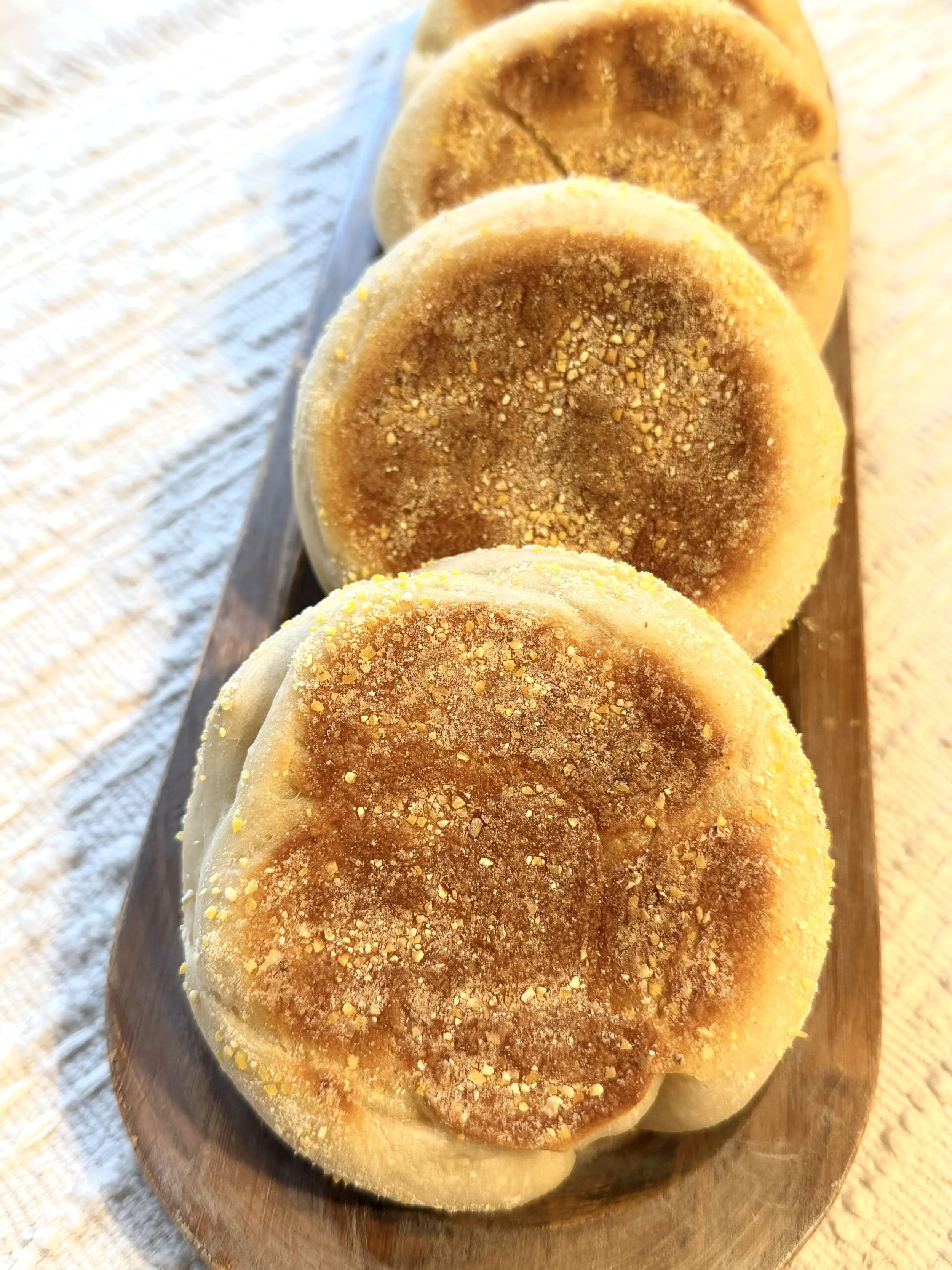 Sourdough English Muffins