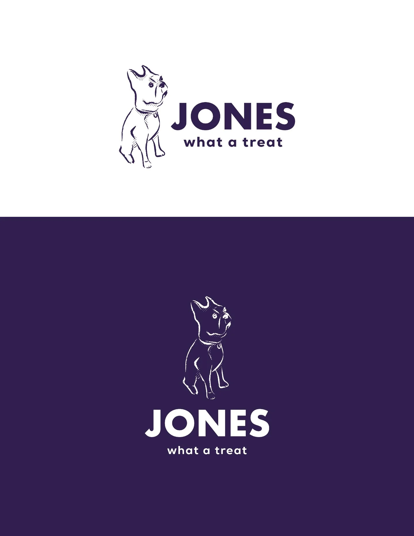 Logo concepts for the made-up businesses in my head. These started as doodles on the ipad, just exploring ideas- a sketched dog, a cat silhouette, a scribble that looks like an olive running away? ... I picked a few to develop a little bit so you can