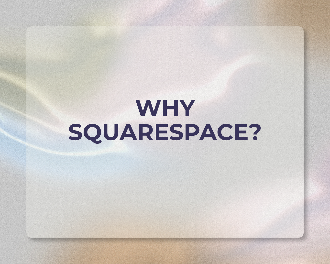 Why Squarespace Is a Smart Choice for Small Business Websites