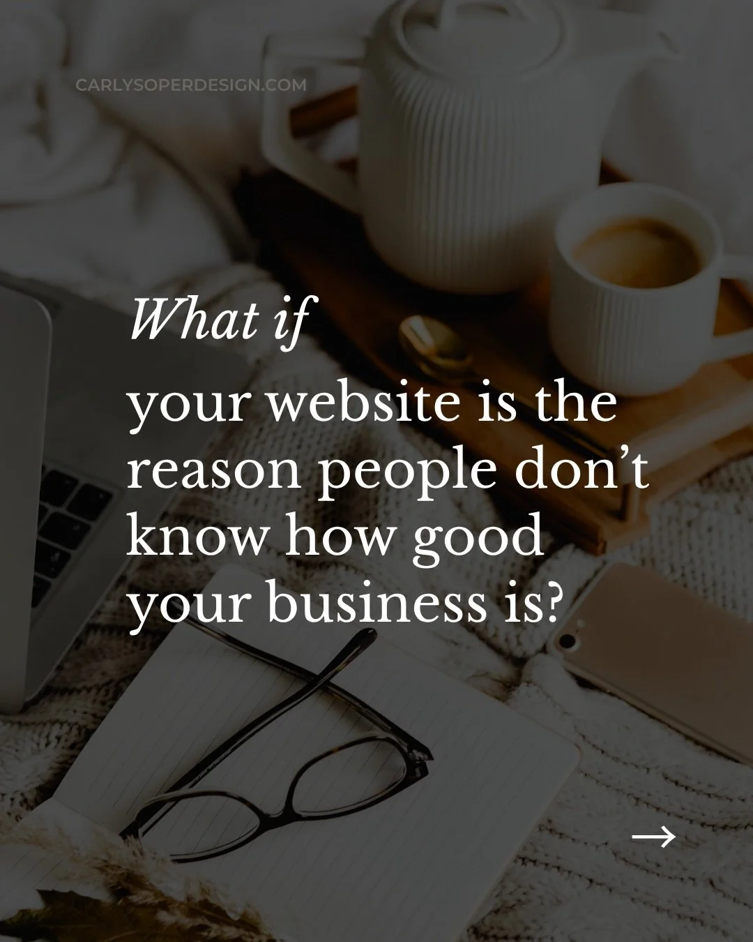 I&rsquo;ve been deciding where to focus my business and realized something: My best work was done for clients whose businesses offered way more than their websites did. 

A clear website should not only look and feel like your business, but also func