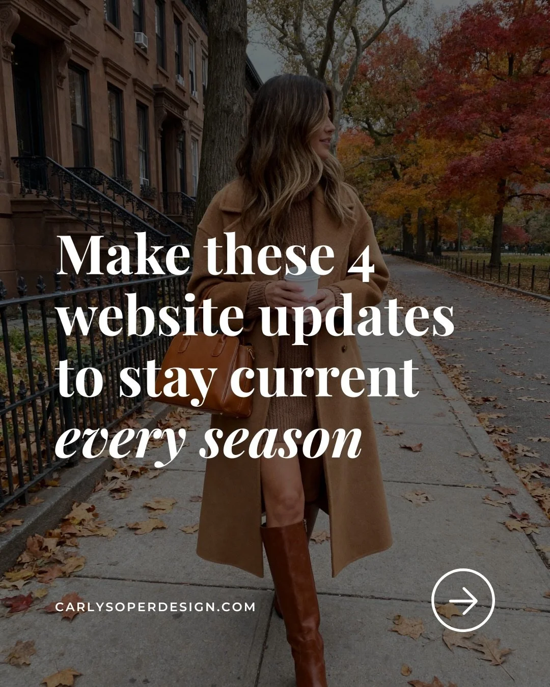 Fall is a good reminder that your website could probably use a seasonal refresh. 🍁 A quick check-in using these 4 tips once a quarter keeps the site supporting your business in the way it should.

Want a fresh look at your site? You can request a we