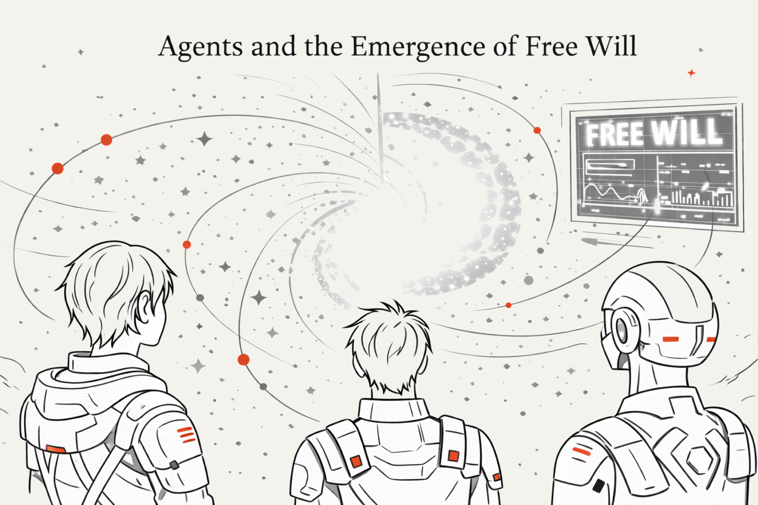 Emergence: From Gradient Descent to Symbols, Reason, Free Will
