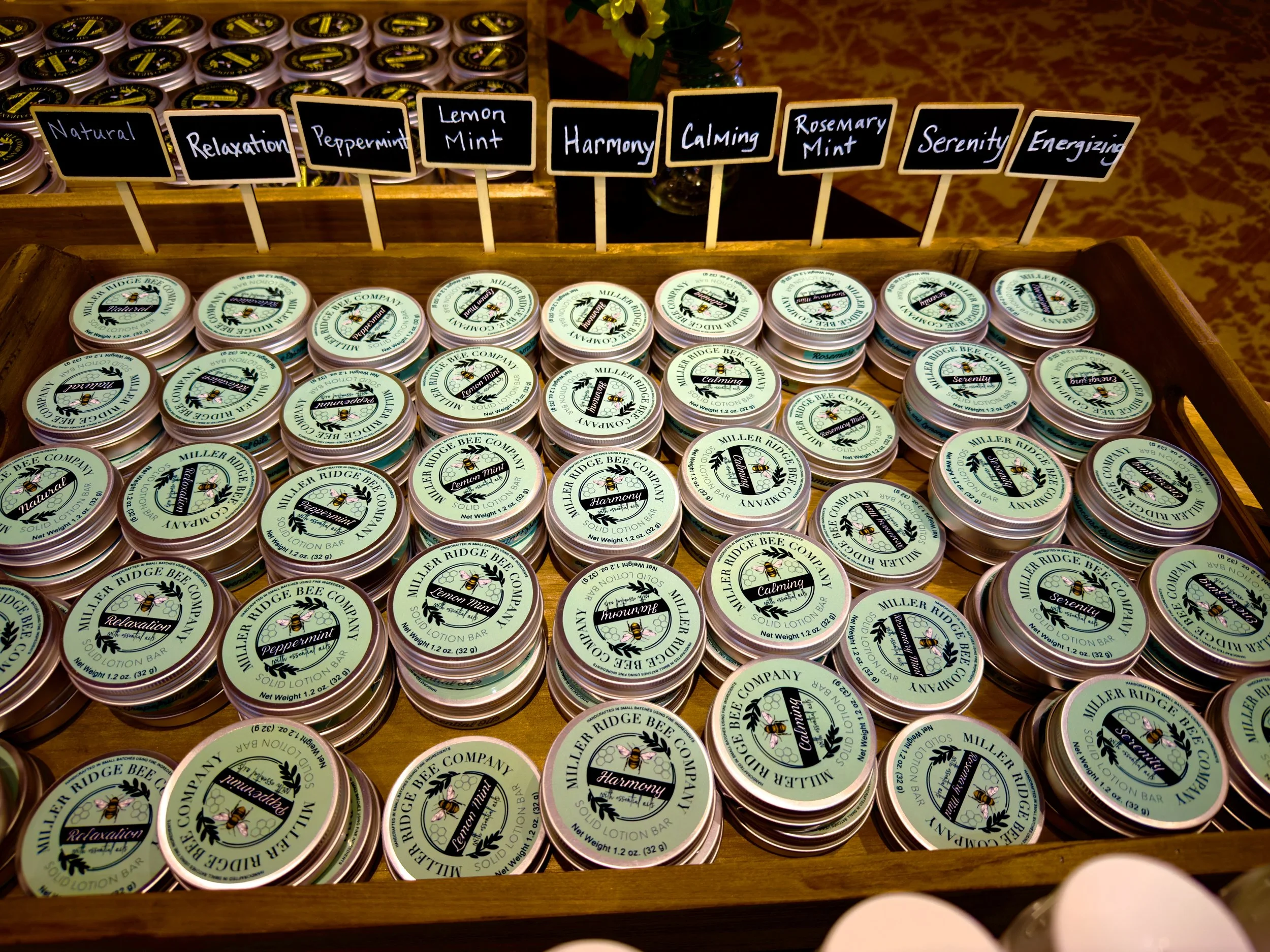 Natural Lotion Bars with Essential Oils