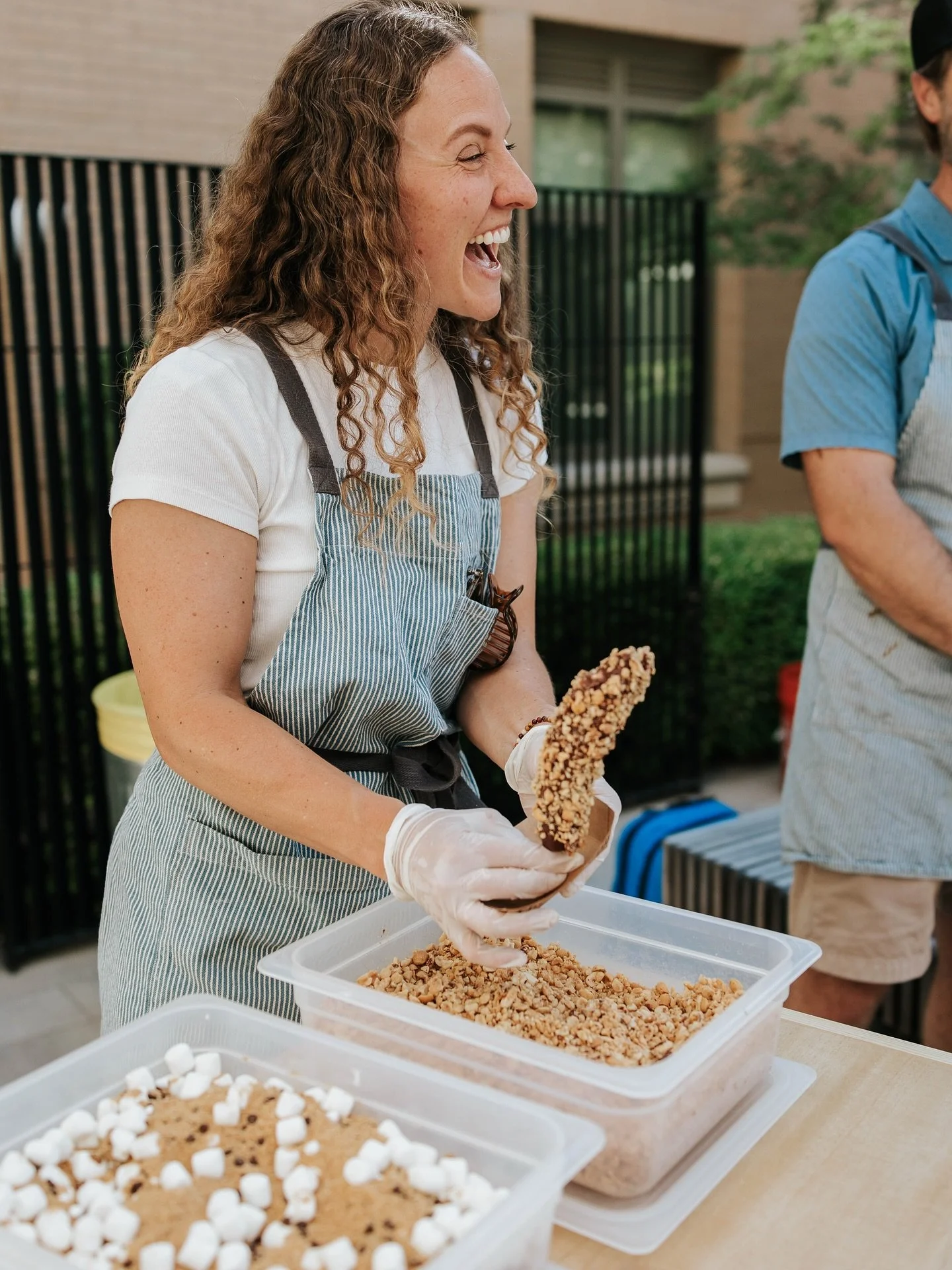 Caught on camera: My reaction every time someone mentions catering. 
We live for it! Weddings, parties, corporate gigs, high school reunions &mdash; there hasn&rsquo;t been an occasion we haven&rsquo;t loved.  If there&rsquo;s a reason to dip, we&rsq