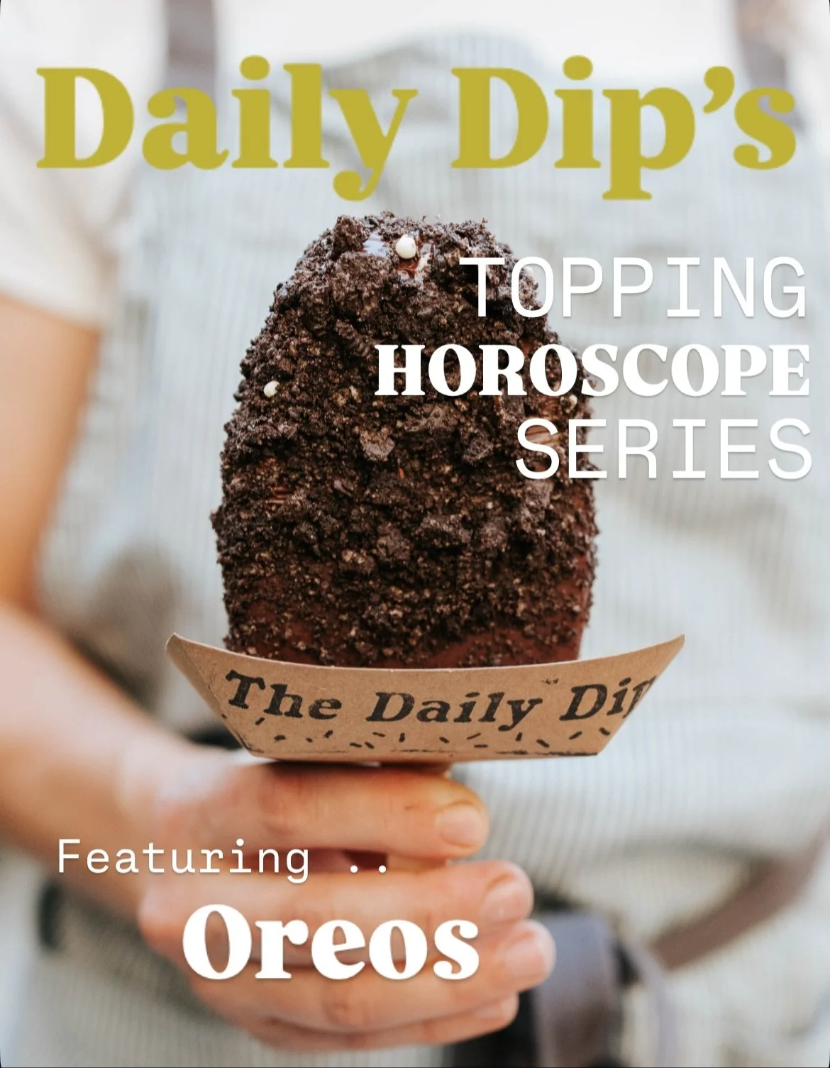 If you top your bar with Oreos&hellip;

&bull; You keep the group chat alive.
&bull; You thrive on nostalgia and drama in equal measures.
&bull; You&rsquo;re the friend everyone secretly copies.
&bull; You are soft on the inside, tough on the outside