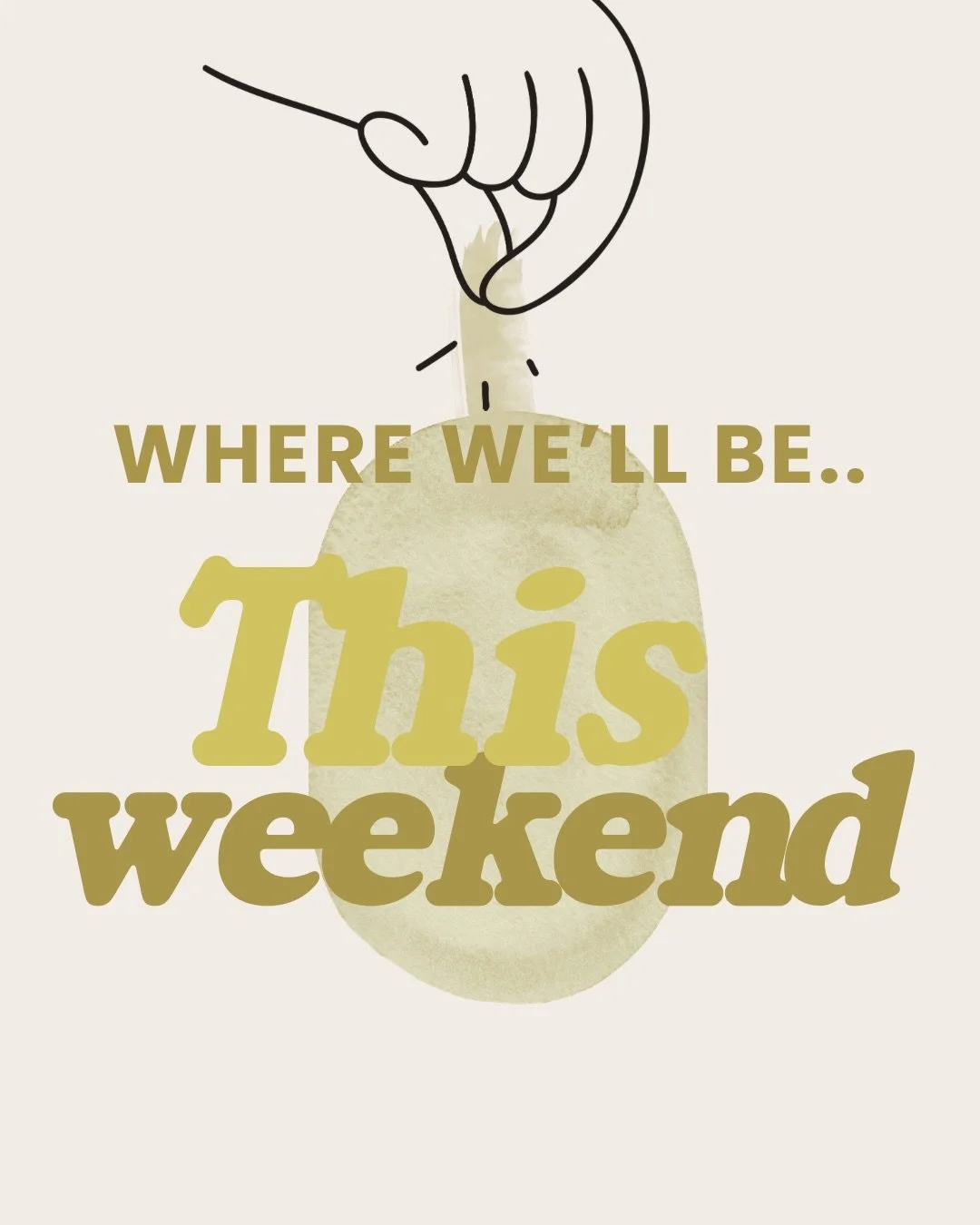 This weekend, we&rsquo;re dipping into a couple new cities&mdash;(pun intended) and even crossing into a whole new county. 🍦✨

Tag your pals, and tell them to show up!