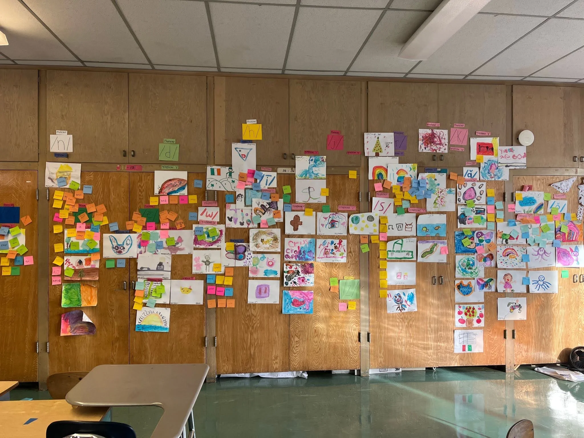 Phoneme Walls (a.k.a. “Sound Walls”)