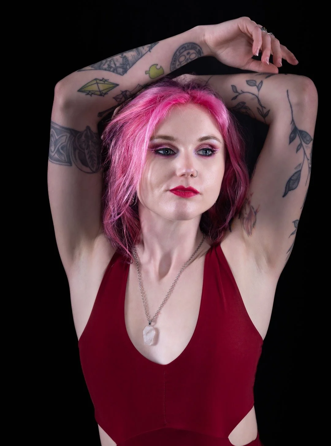 Sometimes you step into the studio not to chase a concept, but to test your tools and see what they&rsquo;re really capable of. This frame came from one of those sessions. No set, no story, just light, shadow, and presence.
A reminder that every crea