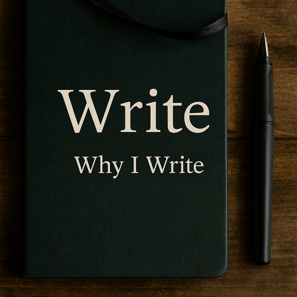 Why I Write…