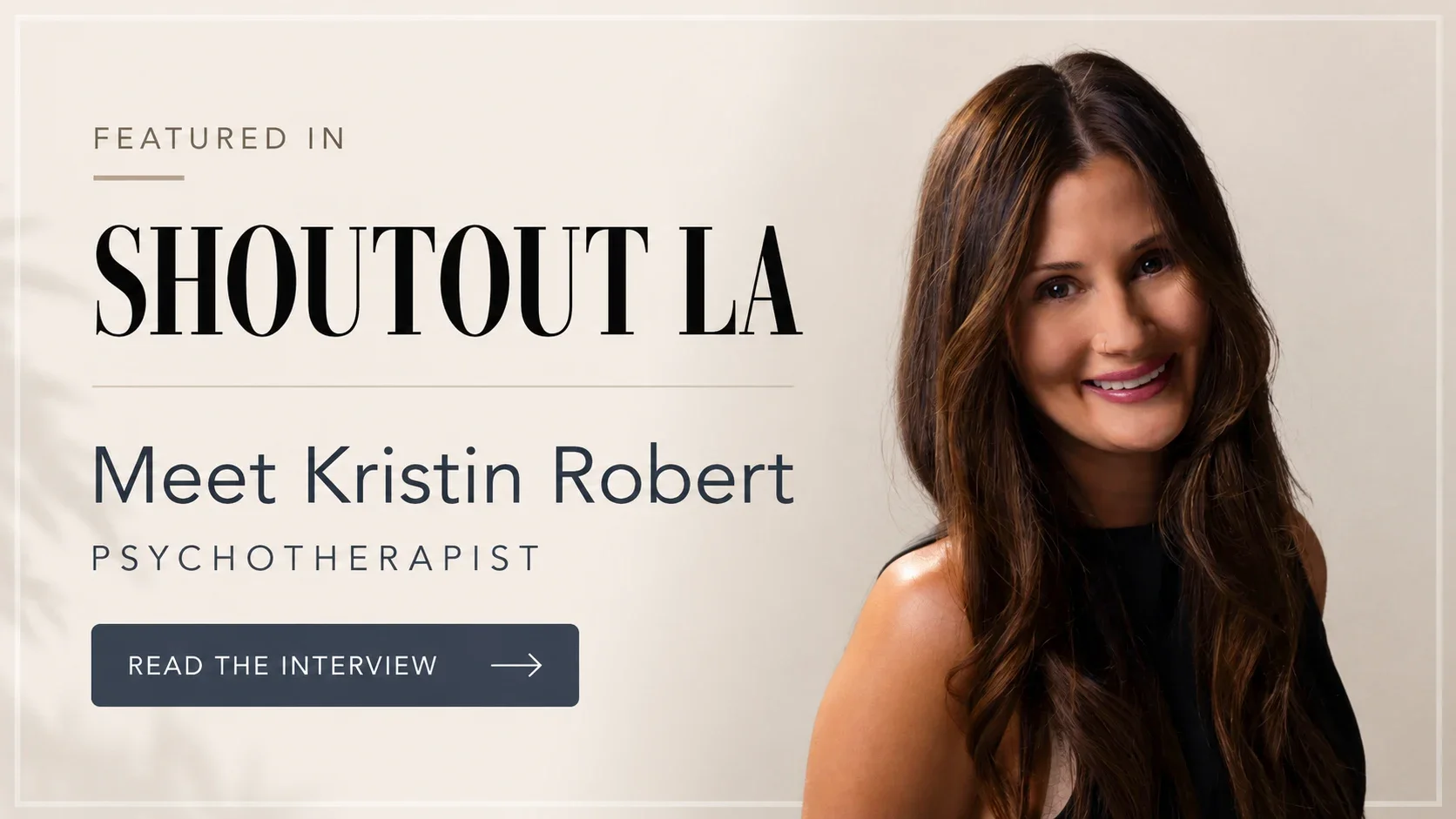ShoutOut LA Kristin Robert