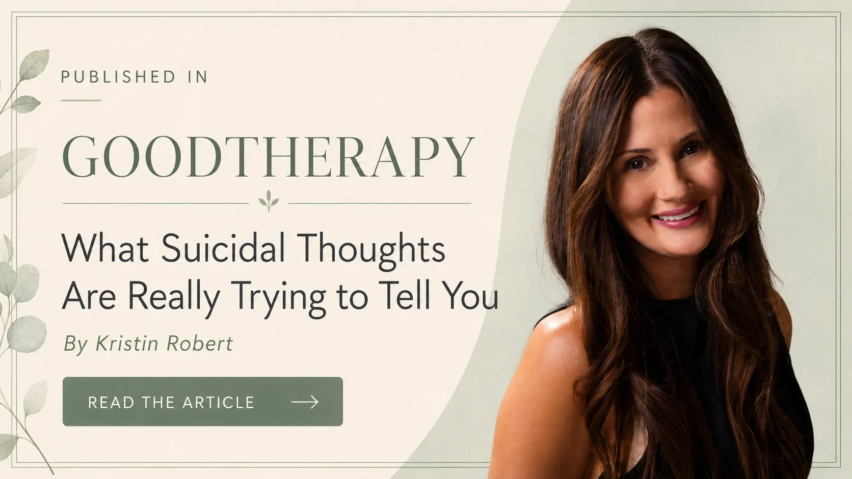 Kristin Robert GoodTherapy