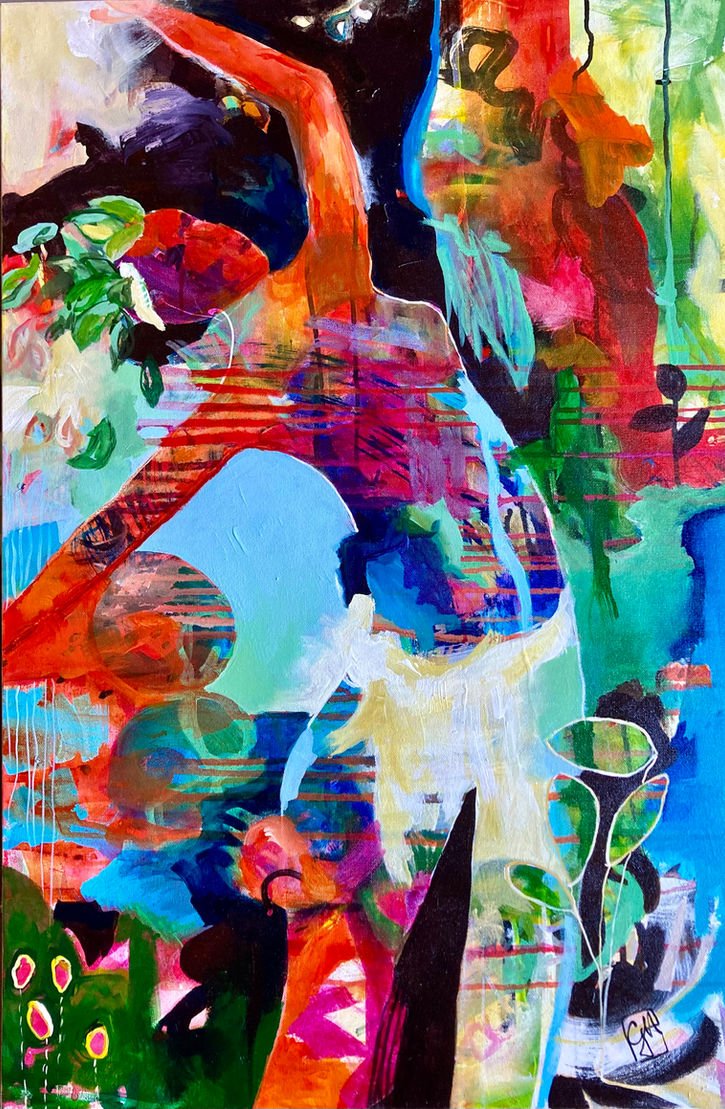 Forest Dancer
2023
Acrylic on canvas
36 x 24 in 91 x 61 cm
Private Collection