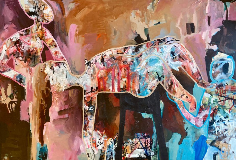 What If Boundary
2023
Acrylic on canvas
40 x 60 in / 102 x 152 cm