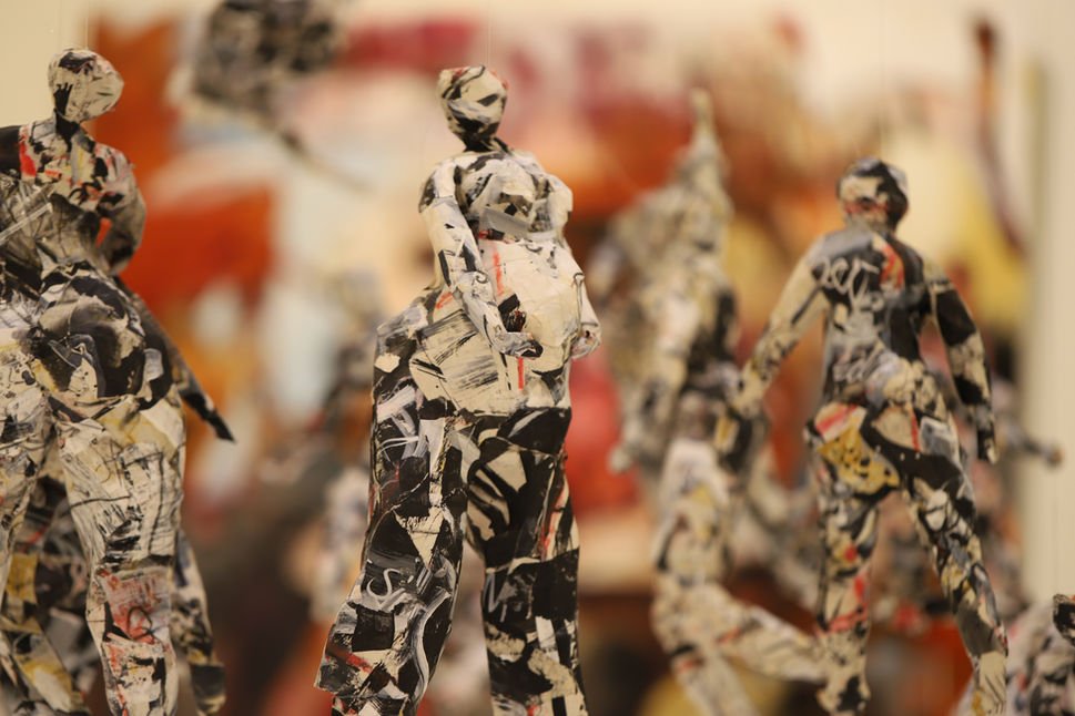 Storied Bodies
30-figures installation, detail