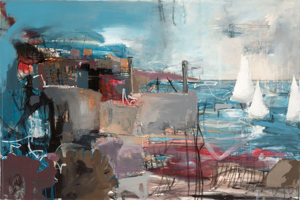Bastia
2021
Acrylic and charcoal on canvas
40 x 60 in / 102 x 153 cm
Private collection