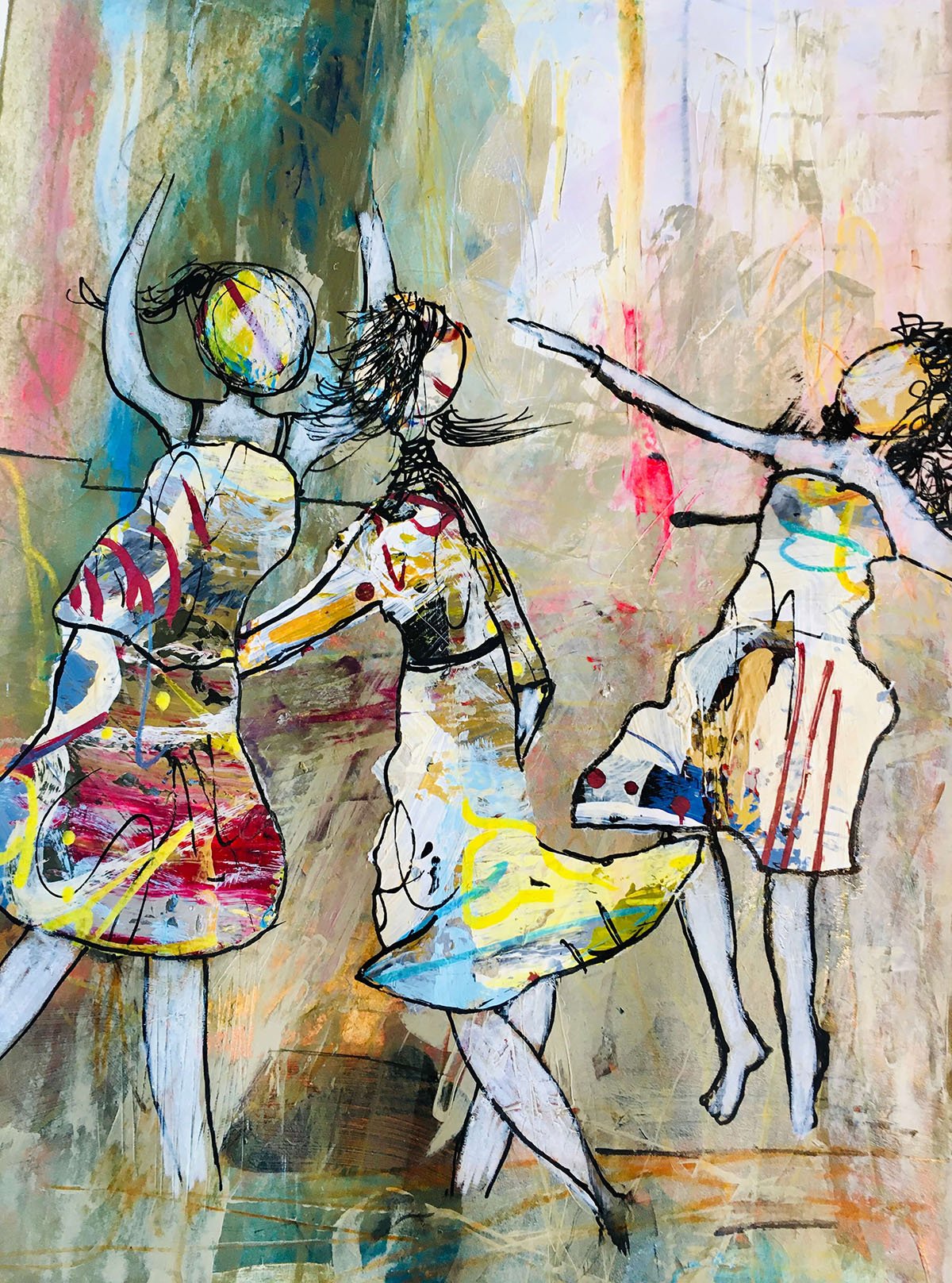 Celebration
2020
Acrylic on paper
12 x 9 in / 30 x 23 cm
Private collection