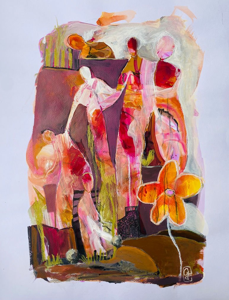 Surupuku
2025
Acrylic and crayon on paper
60 x 41 cm / 24 x 16 in
Available