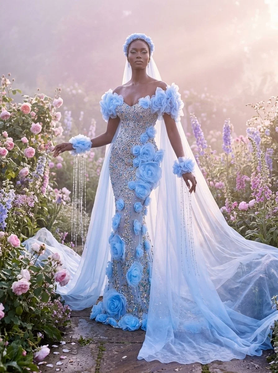 Azure Bloom Reverie