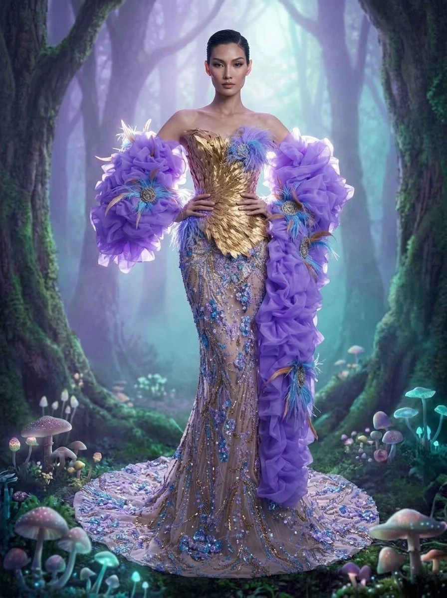 Amethyst Winged Majesty