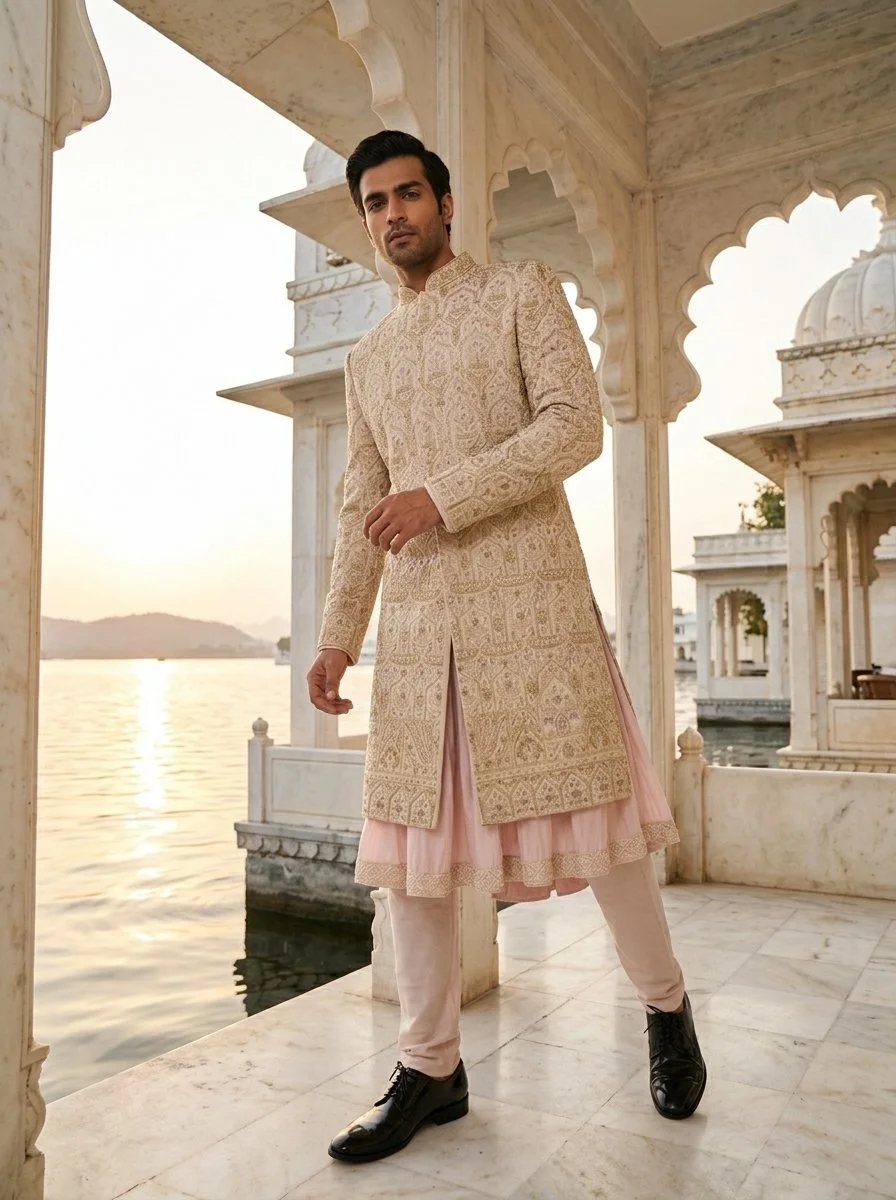 Model_wearing_patterned_sherwani…_202608060610.jpeg