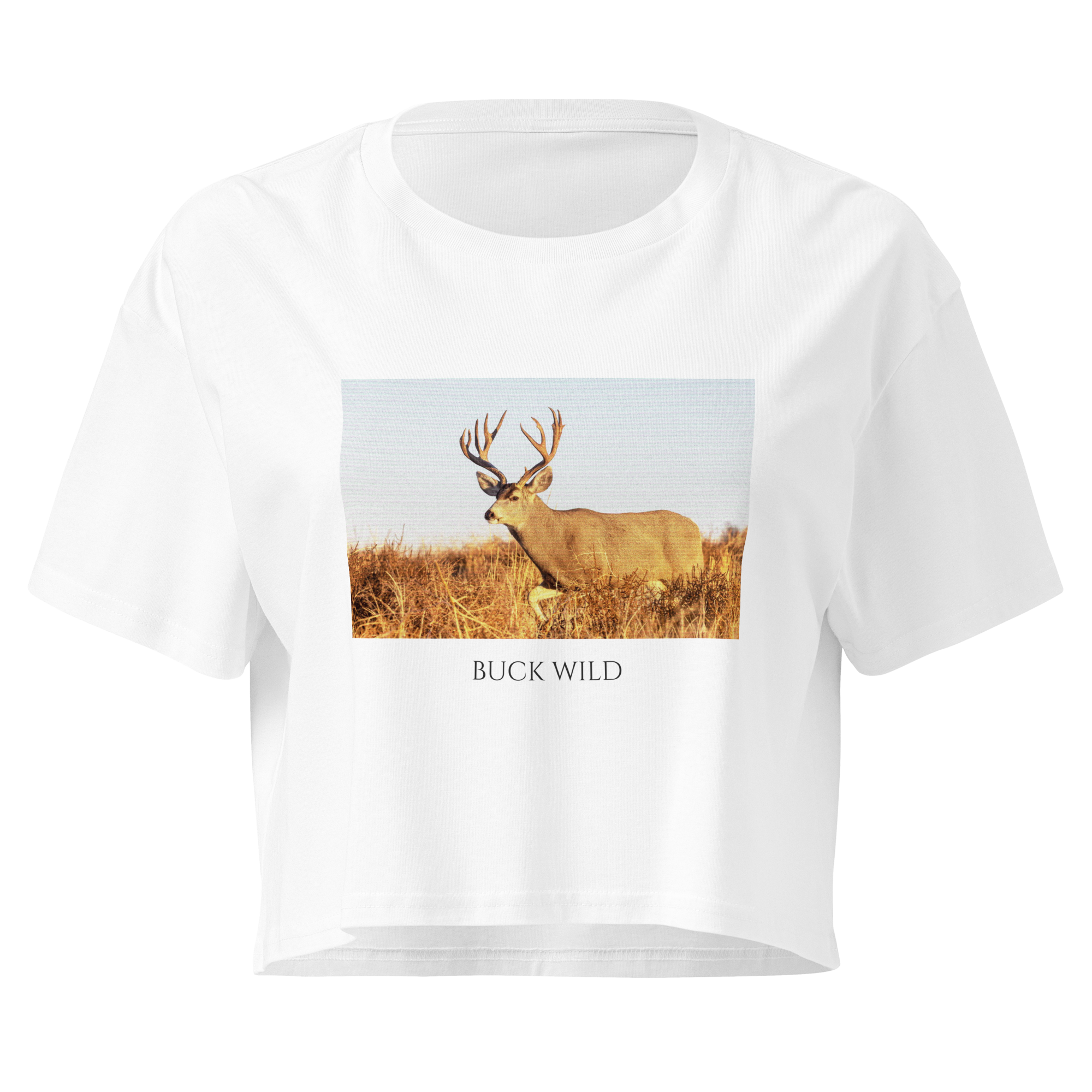Buck Wild Crop Top - Womens