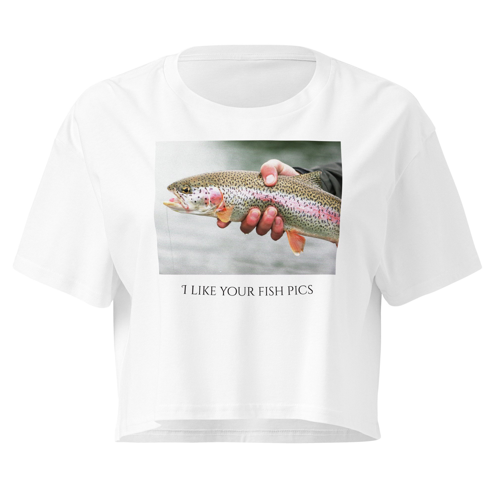 Fish Pic Crop Top - Women