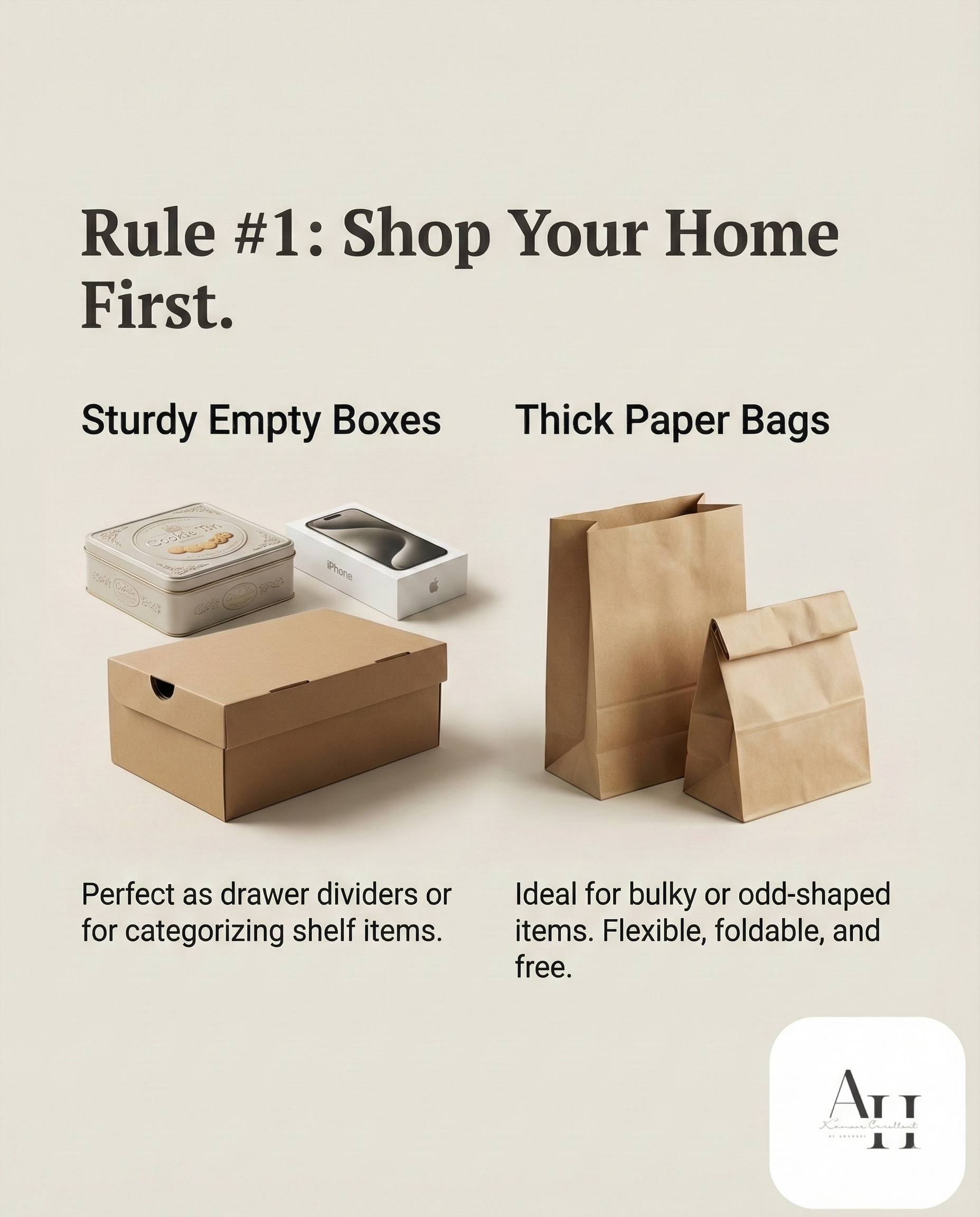 Rule #1: Shop Your Home First