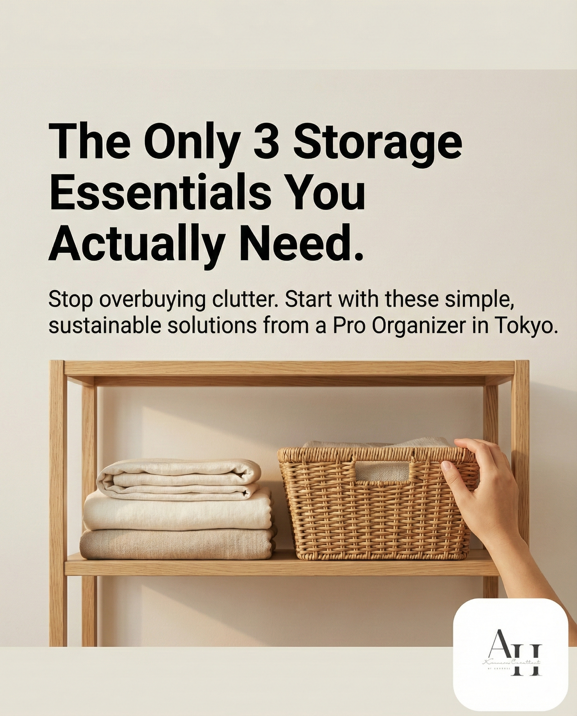 The Only 3 Storage Essentials You Actually Need (Tokyo Expat Edition)
