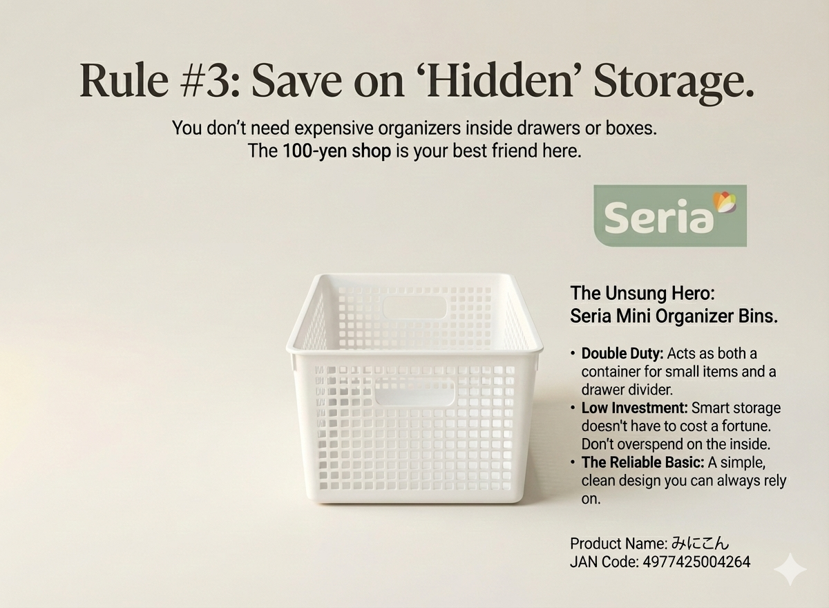 Rule #3: Save on “Hidden” Storage