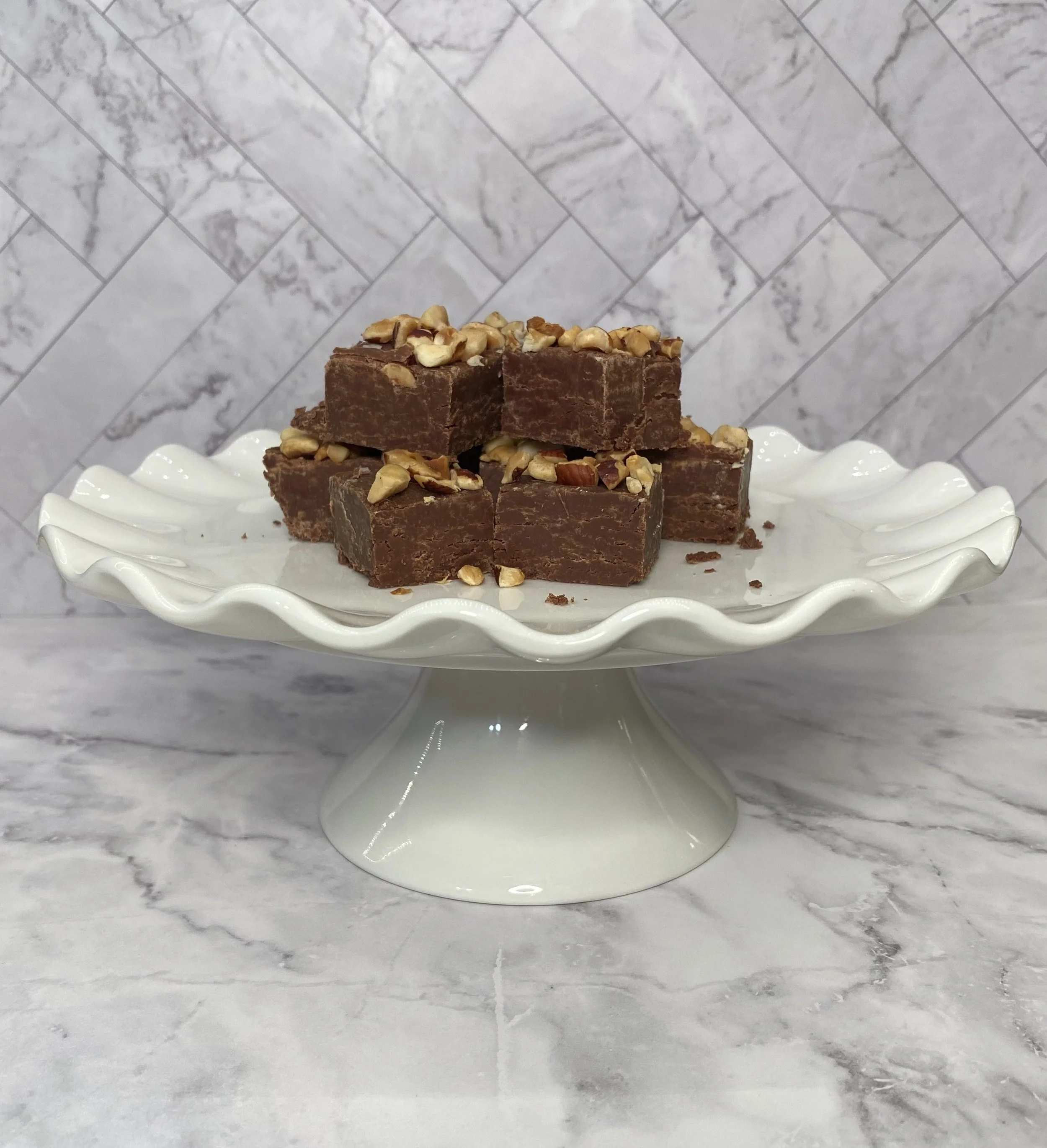 Sea Salt Hazelnut Fudge