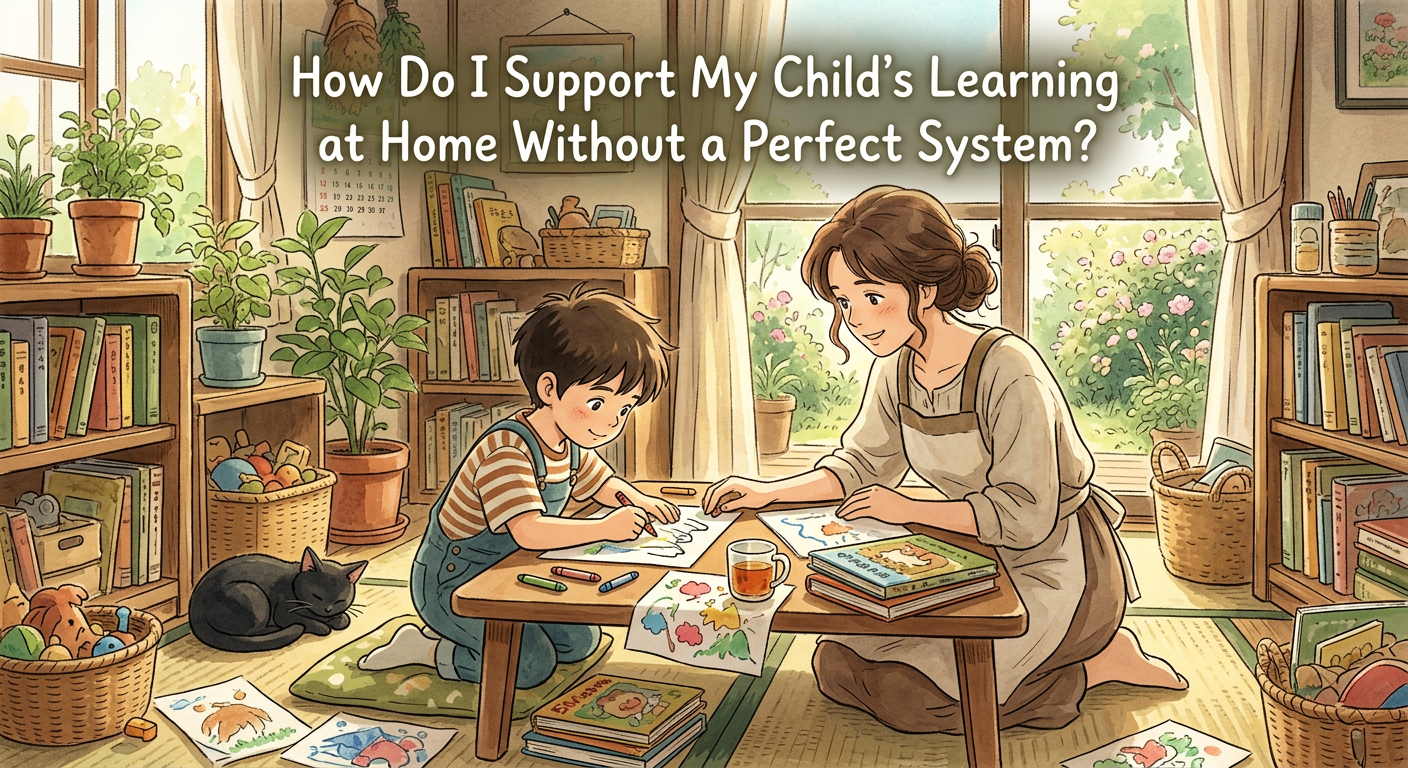 How Do I Support My Child's Learning at Home Without a Perfect System?