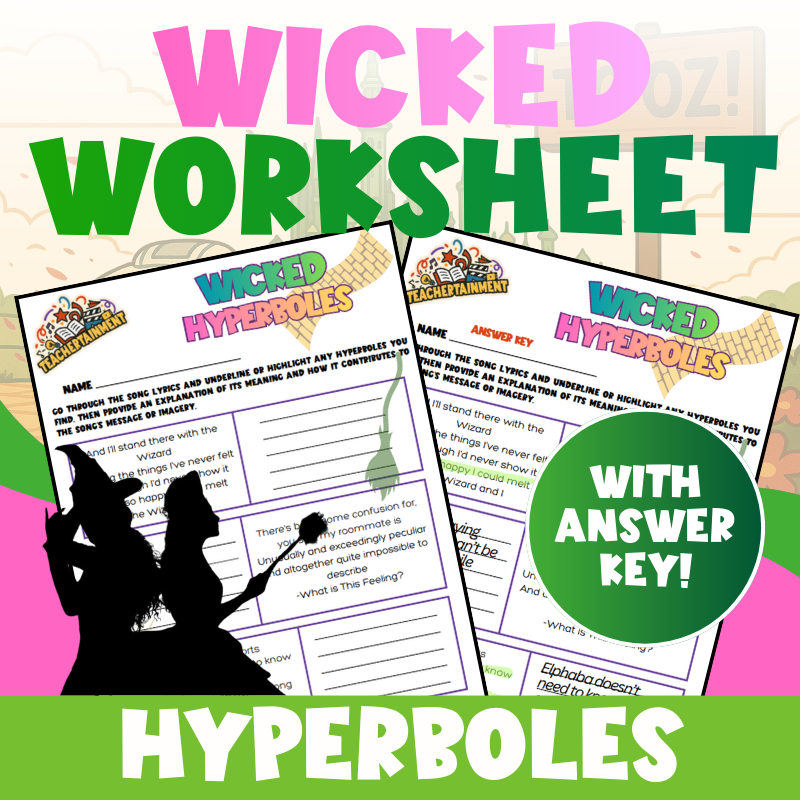 Wicked Hyperboles | Worksheet