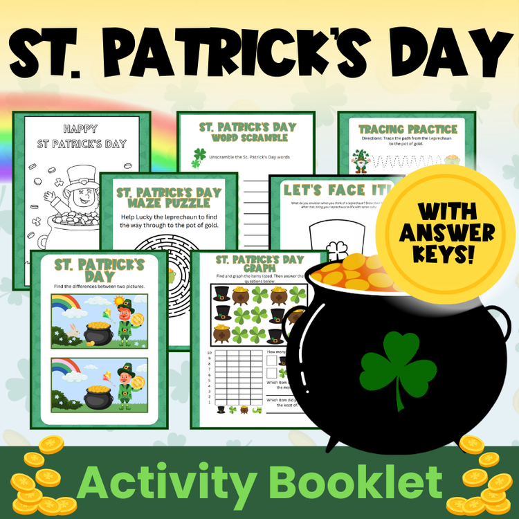St. Patrick's Day Activity Book