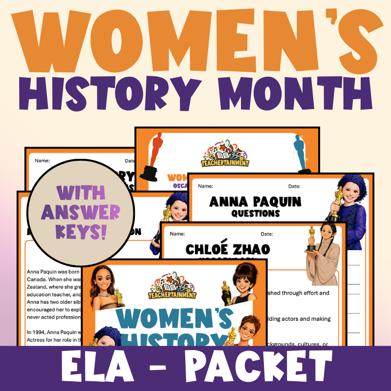 Women’s History Month Activity Packet