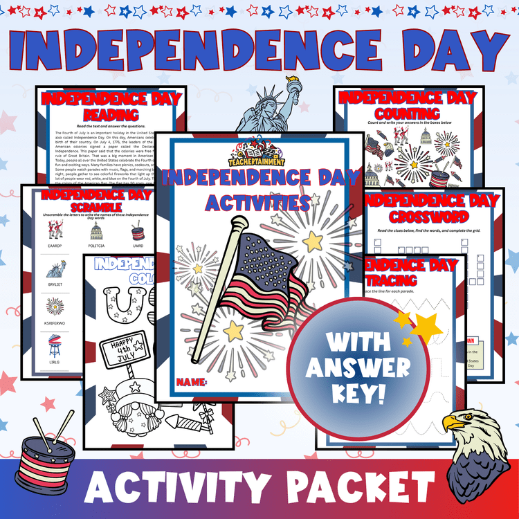 4th of July Activity Packet