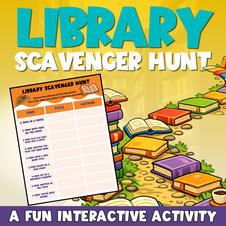 Library Scavenger Hunt | Worksheet